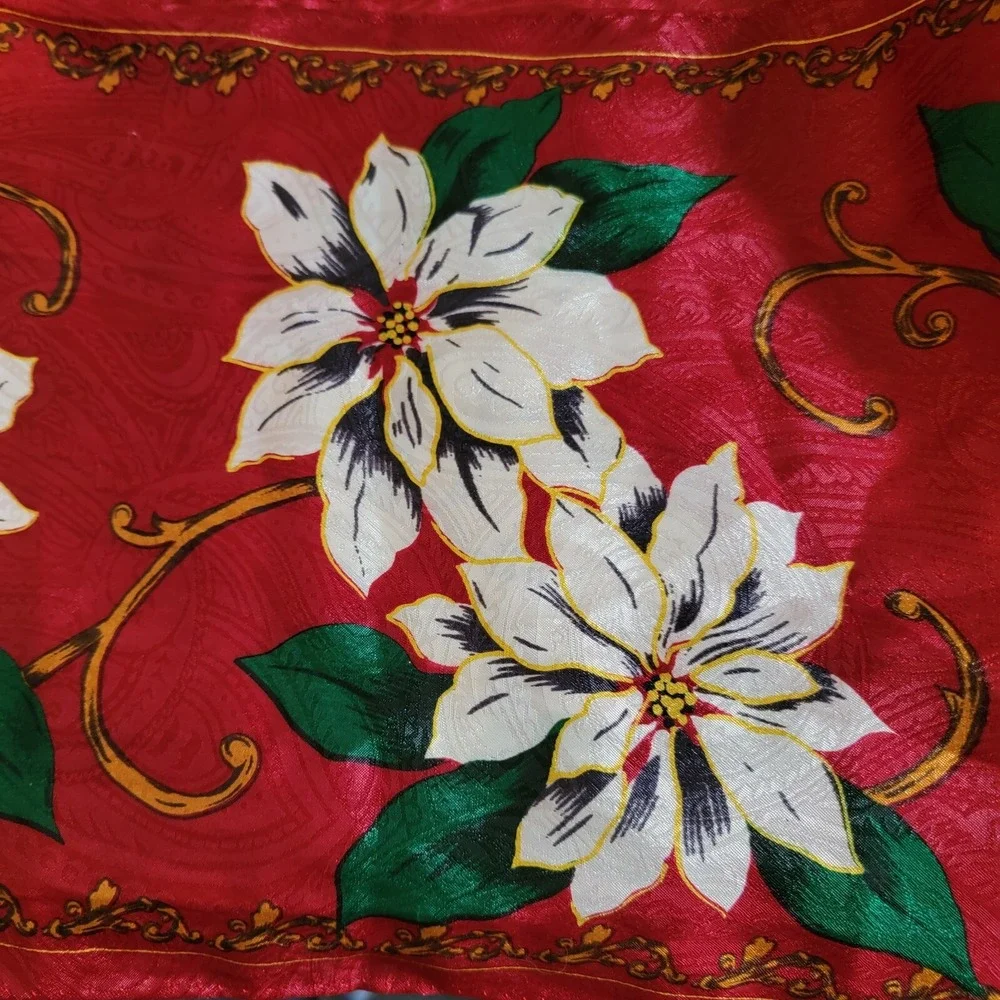 Vivid Jewel Tones Christmas Scarf 50